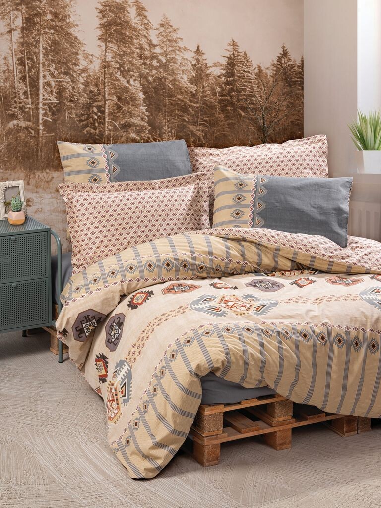 

L'Essentiel Linge de Maison, Dakota- CTN3422, Серый, Пуховые одеяла, 100% хлопок ранфорс