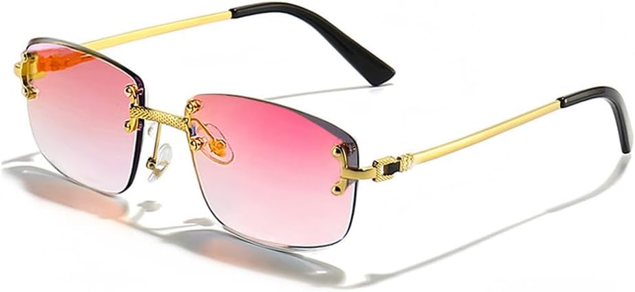 

Панк-солнцезащитные очки прямоугольной формы для мужчин и женщин, солнцезащитные очки с градиентными линзами, металлические солнцезащитные очки для мужчин и женщин, спортивные WNCKSQ, C04 Red Mirror