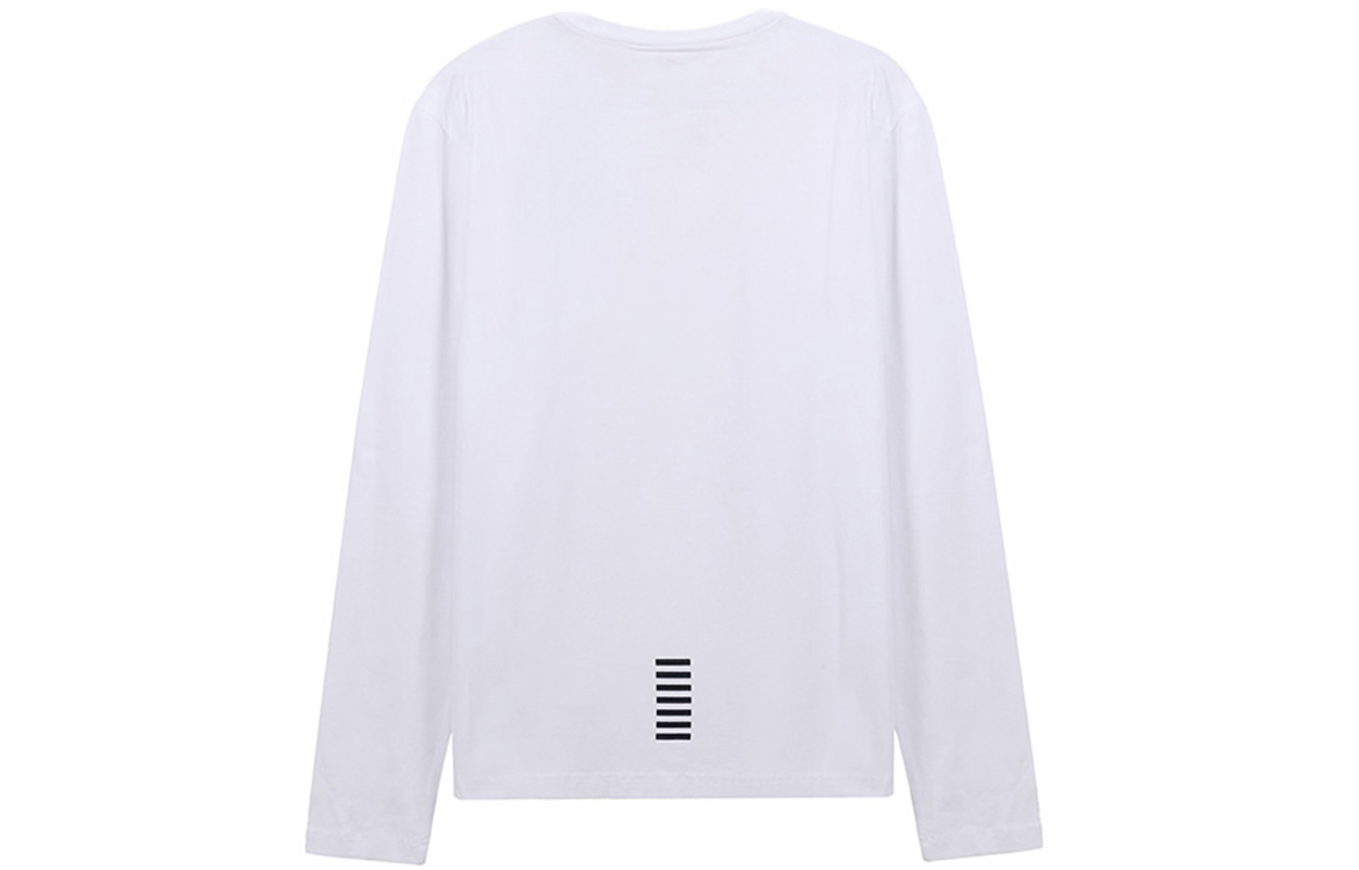 EMPORIO ARMANI Футболка EA7 мужская белая — фото 4