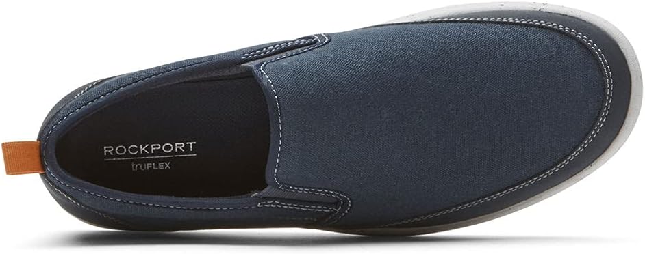 Мужские слипоны Rockport Truflex Fly с грязезащитой, синий — фото 3