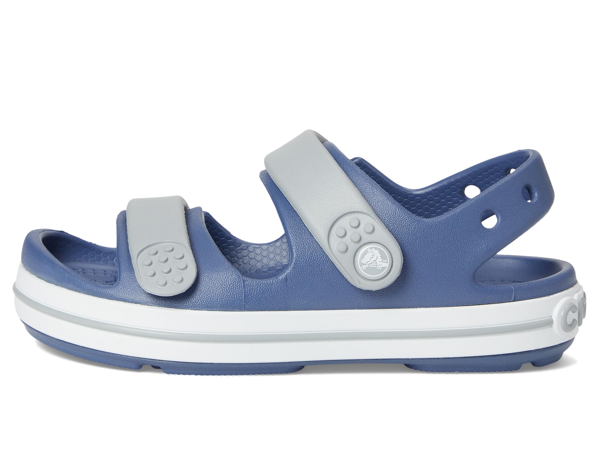 Сандалии Crocs Kids Crocband Cruiser Sandal, Bijou Blue/Light Grey — фото 4