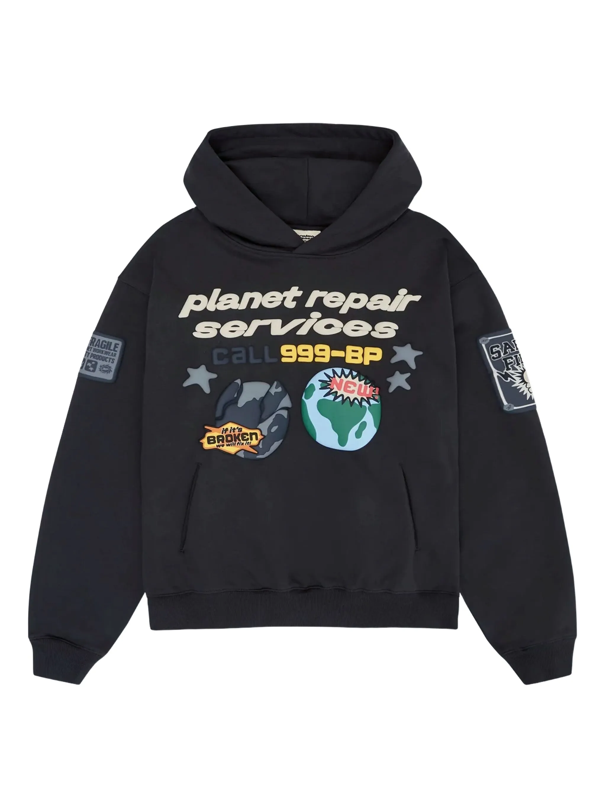 

Худи Planet Repair Services Broken Planet, черный
