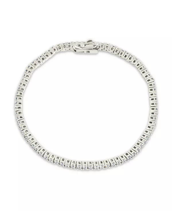 

Теннисный браслет Mirabell с кубическим цирконием Sterling Forever, silver