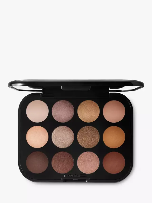 Палитра теней для век Connect In Colour, оттенки нюд без фильтра MAC