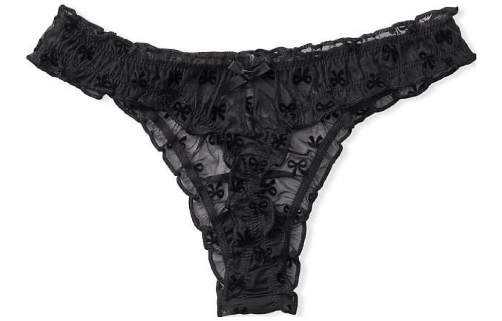 

Женские трусы Victoria's Secret, цвет 1 strip (black)