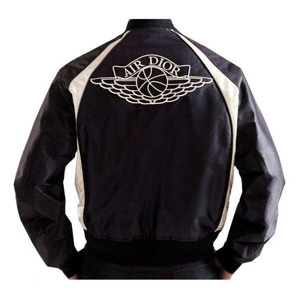 

Куртка x air joint capsule spliced baseball casual jacket for men navy Dior, синий
