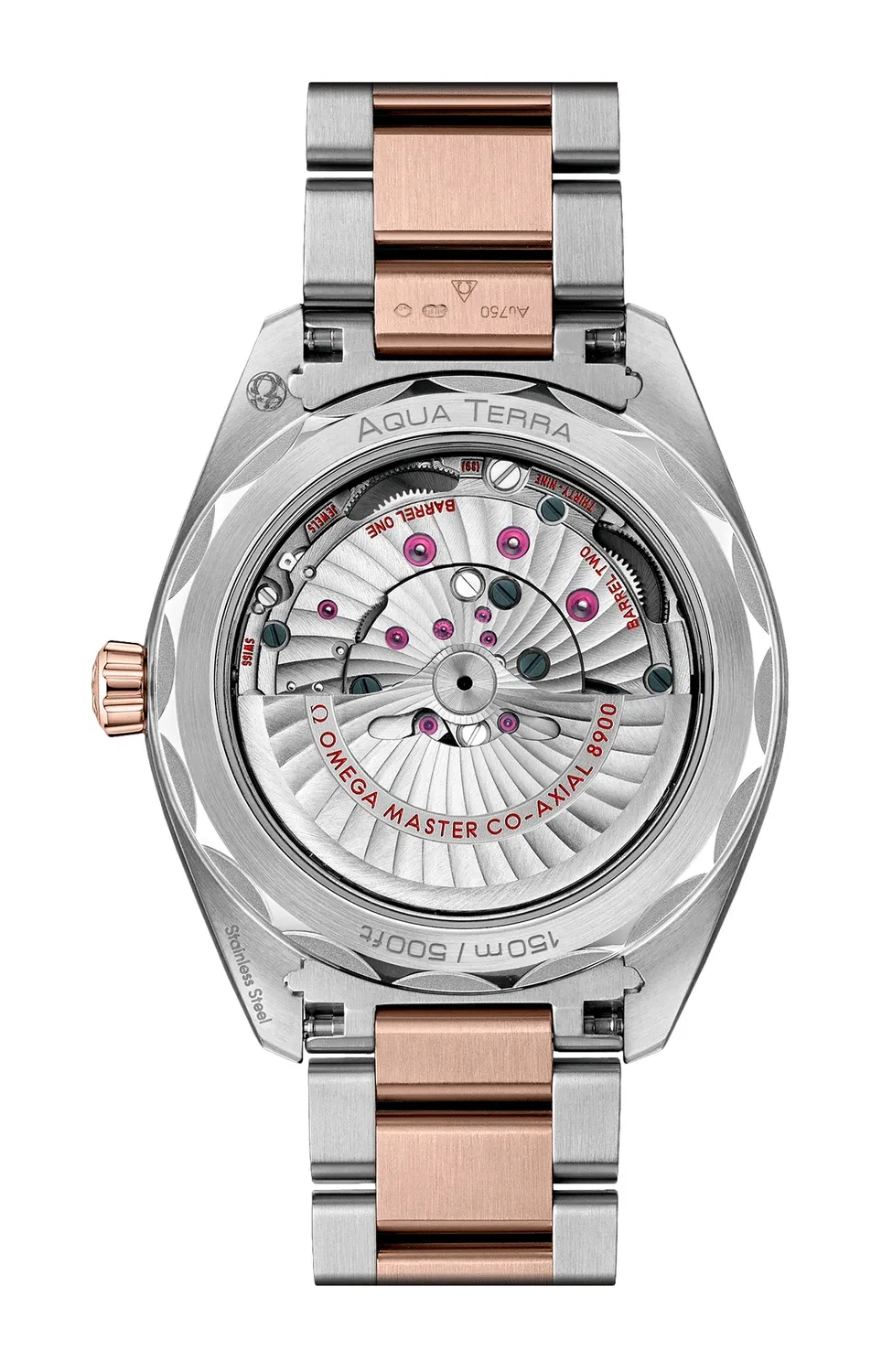 SEAMASTER AQUA TERRA 150М CO-AXIAL MASTER CHRONOMETER 41 ММ - 220.20.41.21.02.001 OMEGA, черный — фото 2