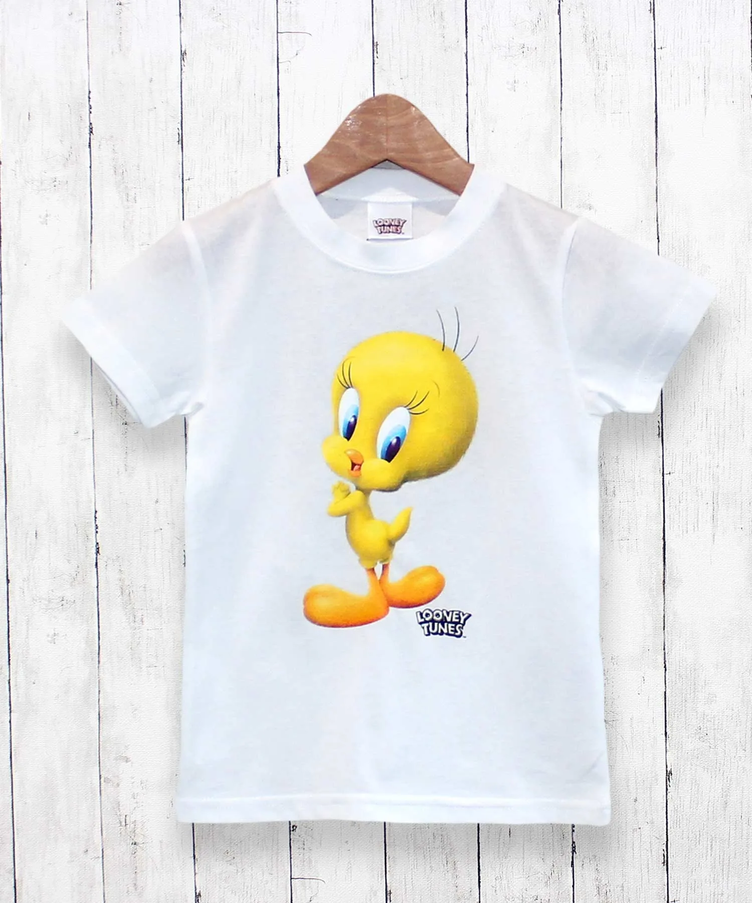 Детская футболка с принтом Tweety ZI-ON белая