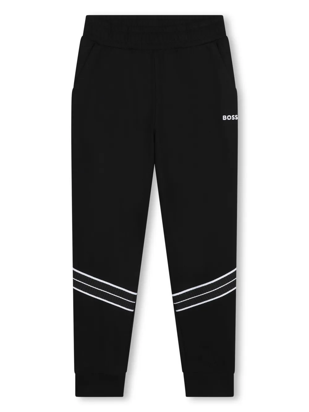 

Спортивные брюки с логотипом BOSS Kidswear, черный