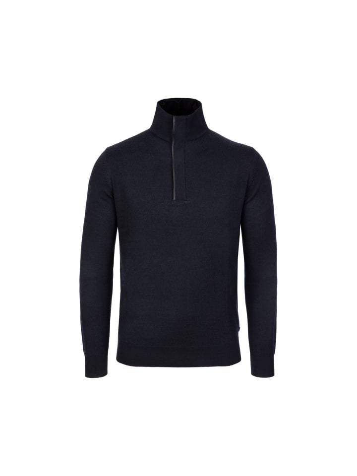 

Karl Lagerfeld Вязаный свитер 655005 темно-синего цвета