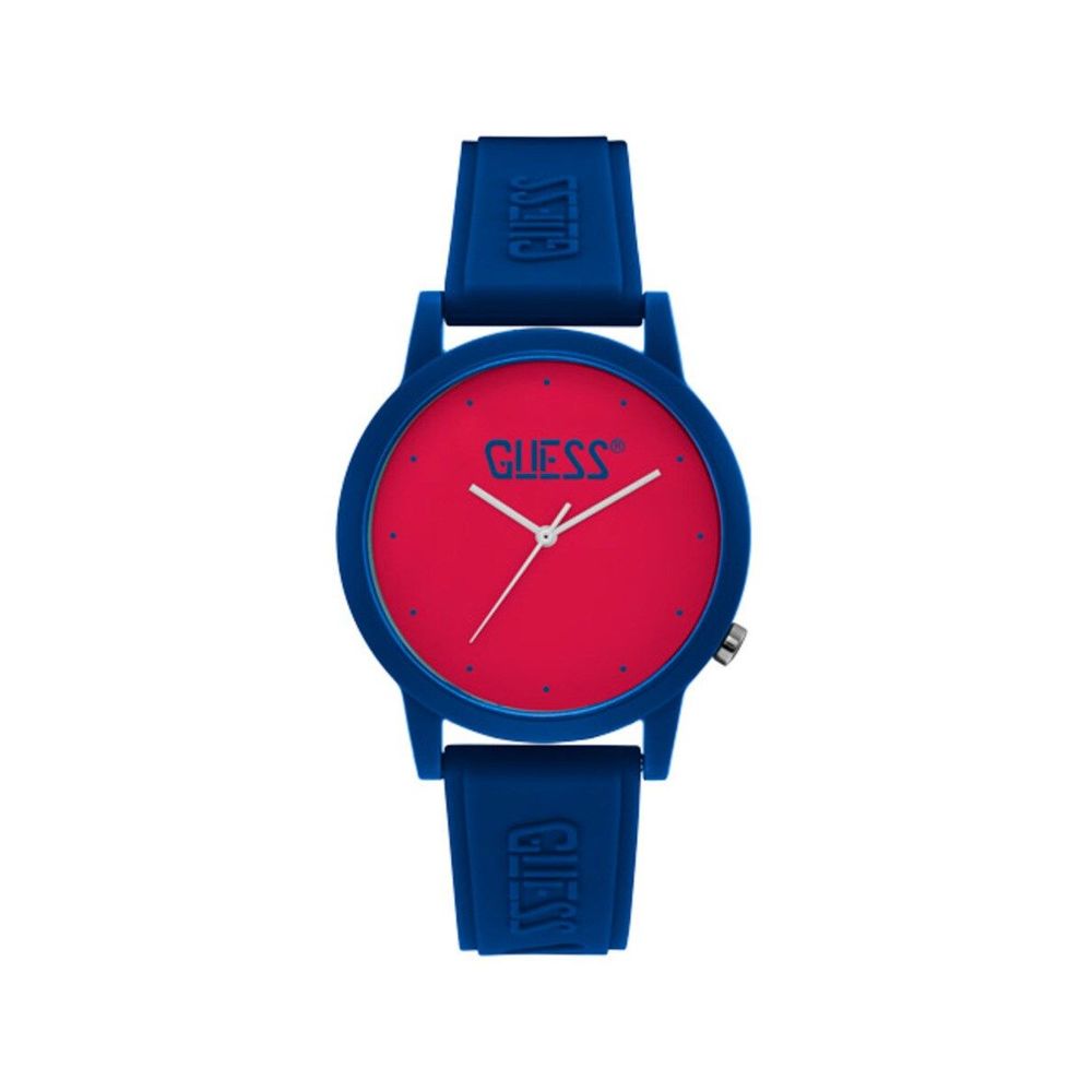 

Часы из синей смолы GUESS