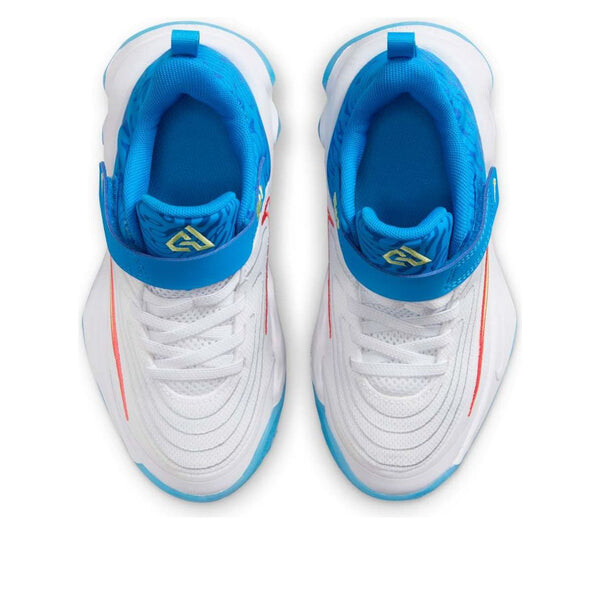 Кроссовки giannis immortality 4 se 'white photo blue lemon' Nike, белый — фото 4
