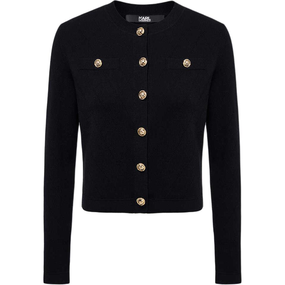 

Свитер KARL LAGERFELD FW25 женский KARL LAGERFELD / Karl Lagerfeld Jeans, черный