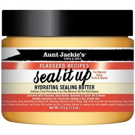 

Рецепты с льняным семенем Seal It Up Увлажняющее уплотнительное масло Aunt Jackie's