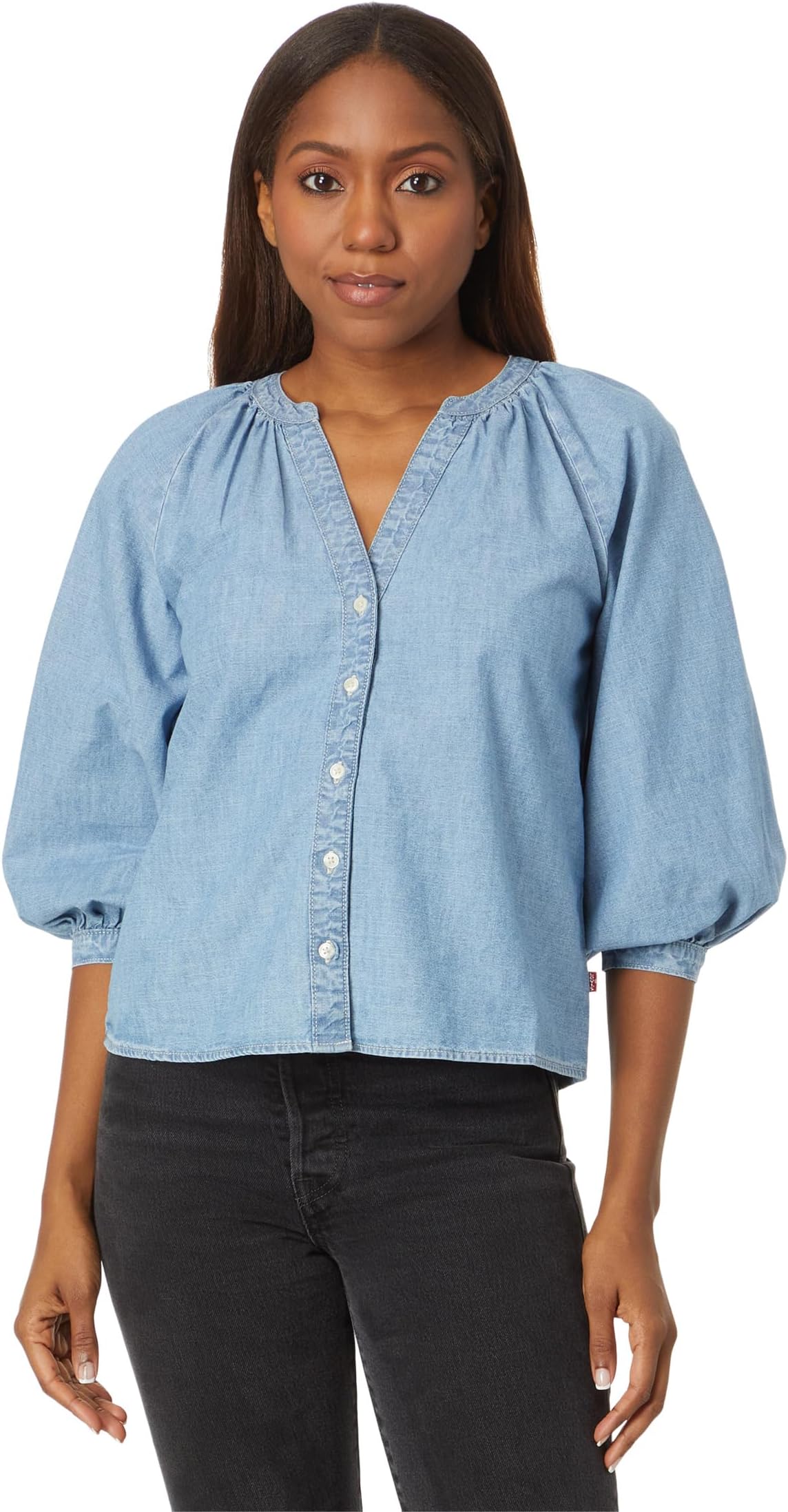 

Блуза Levi's Womens Lainey Blouse, цвет Keep It Weird