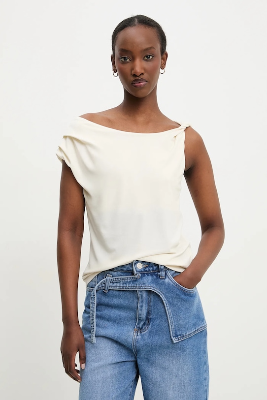 

Блузка Answear.Lab, бежевый