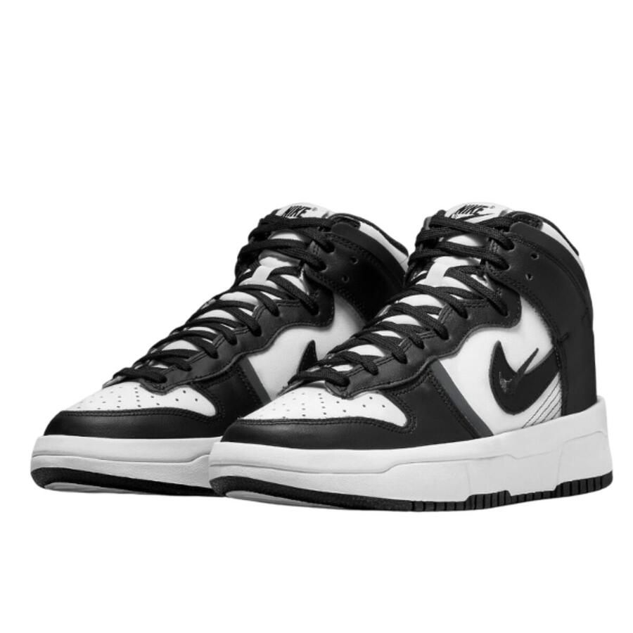 NIKE Кроссовки Dunk High Rebel черно-белые — фото 2