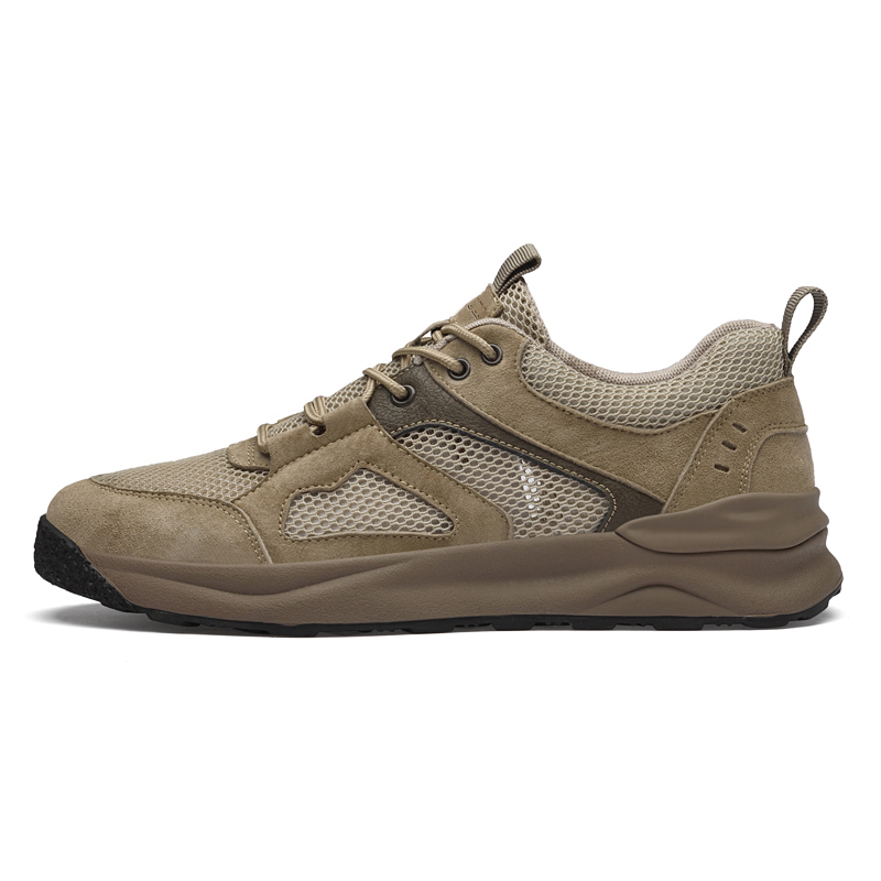 

XIMO BULL Мужские низкие кеды повседневные хаки, цвет Khaki