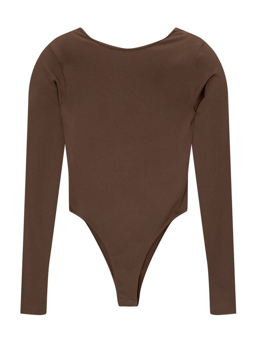 

Классический топ Pull&Bear Shirt Bodysuit, коричневый