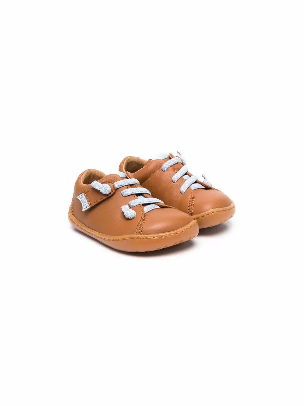 

Кроссовки Peu на шнуровке Camper Kids, коричневый