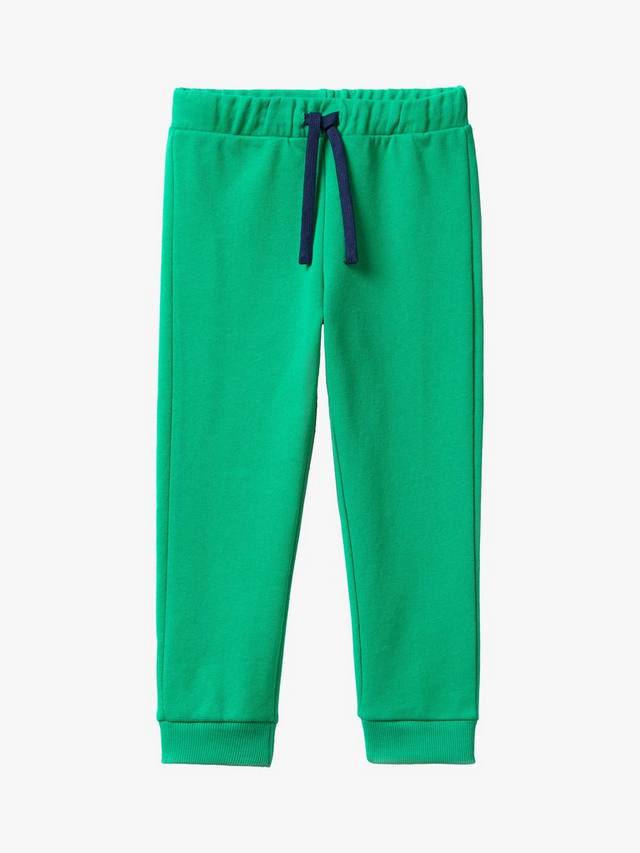 

Детские мягкие флисовые джоггеры Benetton, Intense Green