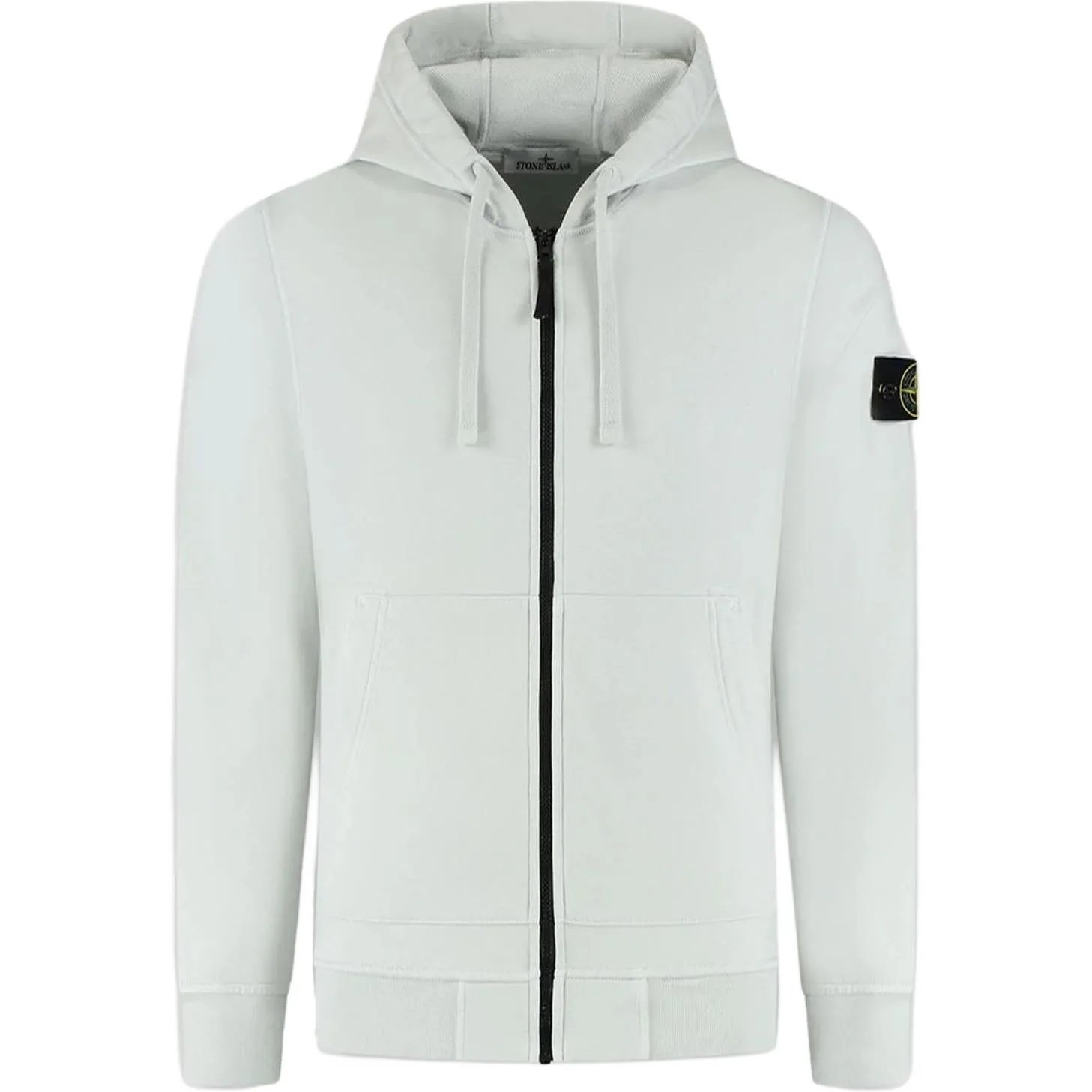 Худи на молнии STONE ISLAND, sky color