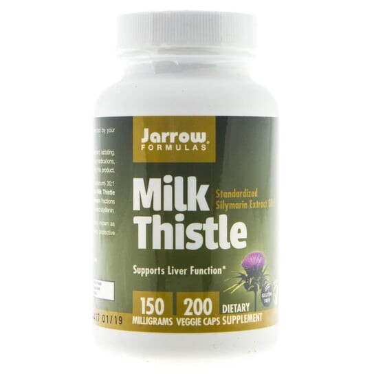 

Биологически активная добавка Jarrow Formulas Milk Thistle (Расторопша расторопша) 150 мг, 200 капсул