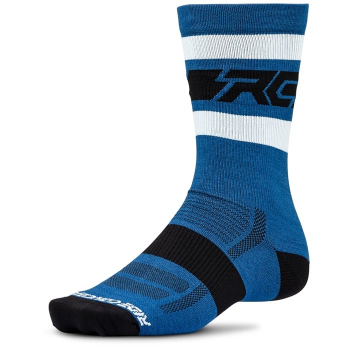 

Велосипедные носки Fifty/Fifty из шерсти длиной 8 дюймов Ride Concepts, Midnight Blue