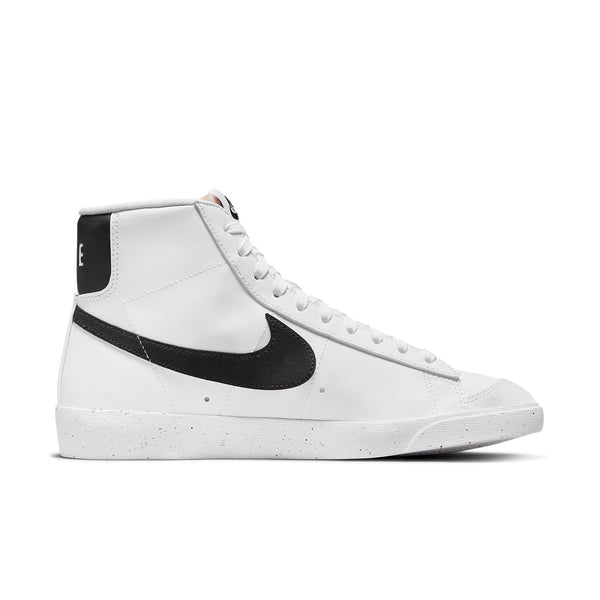 Кроссовки blazer mid white black' Nike, белый — фото 2