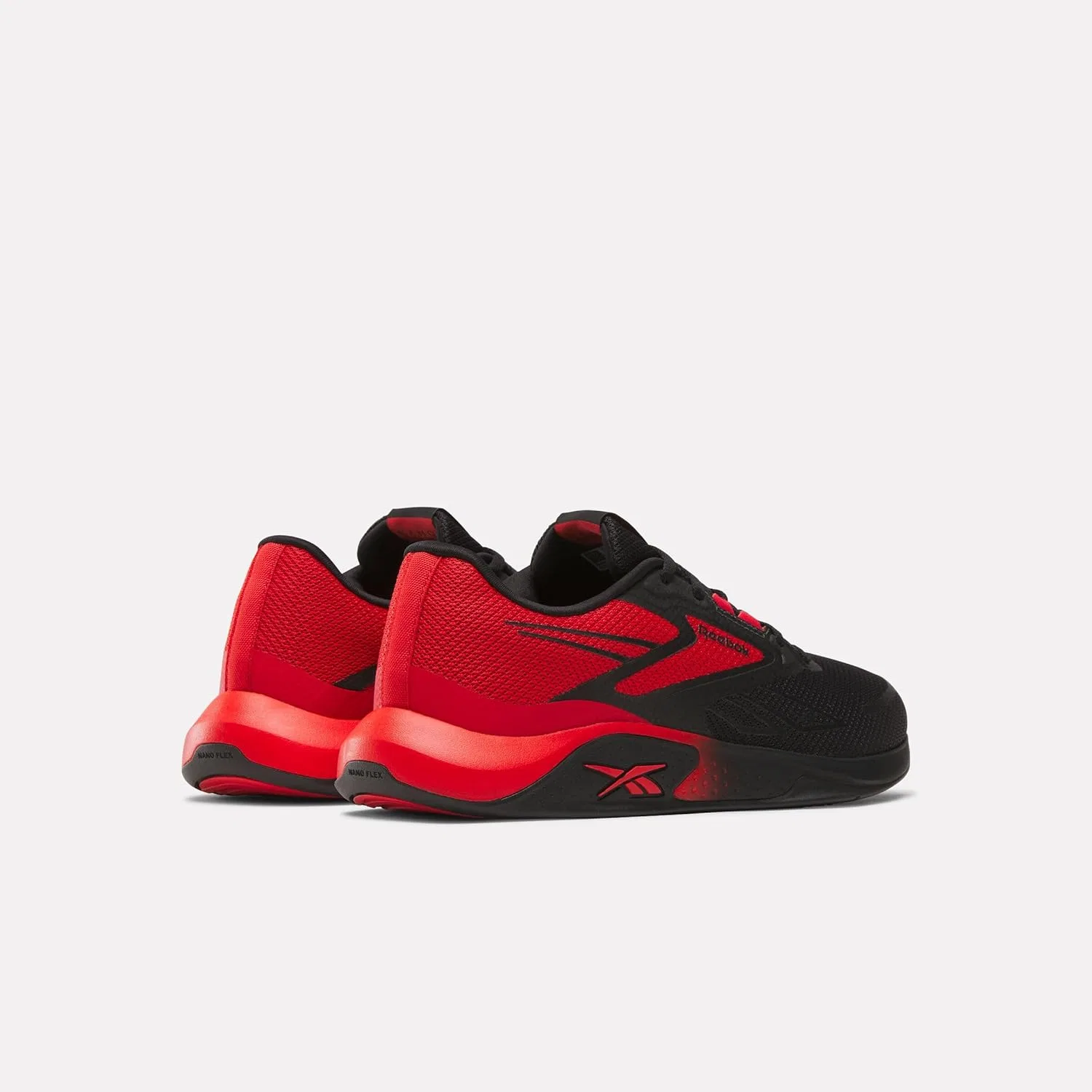 Кроссовки Reebok Nanoflex TR 3, Black Sport Red — фото 4