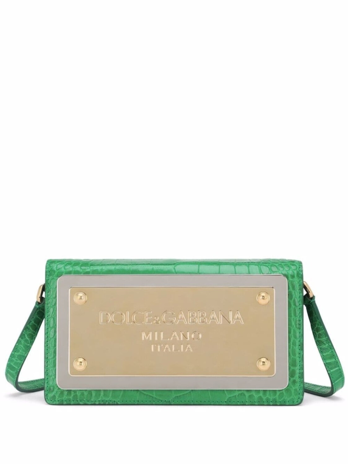 

Dolce & Gabbana сумка для телефона с логотипом, зеленый