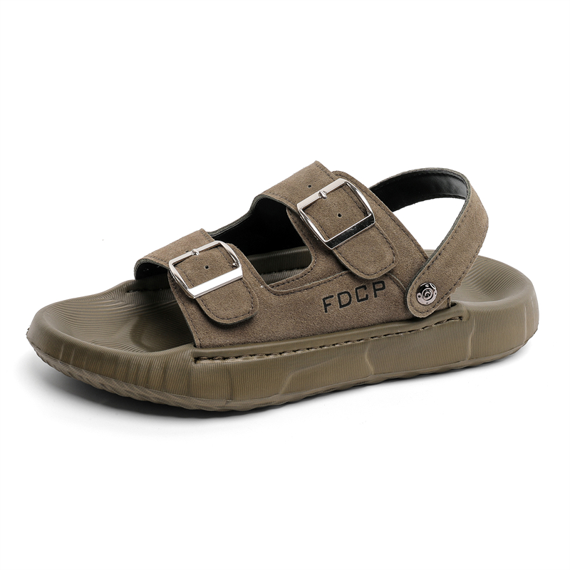 

SOBB Пляжные сандалии мужские бежево-оливковые в оливковом цвете, цвет Olive Green