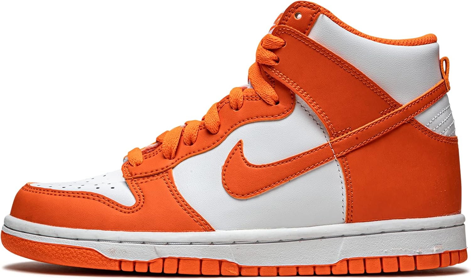 

Детские кроссовки Nike Dunk High (Gs) унисекс, белый/оранжевый
