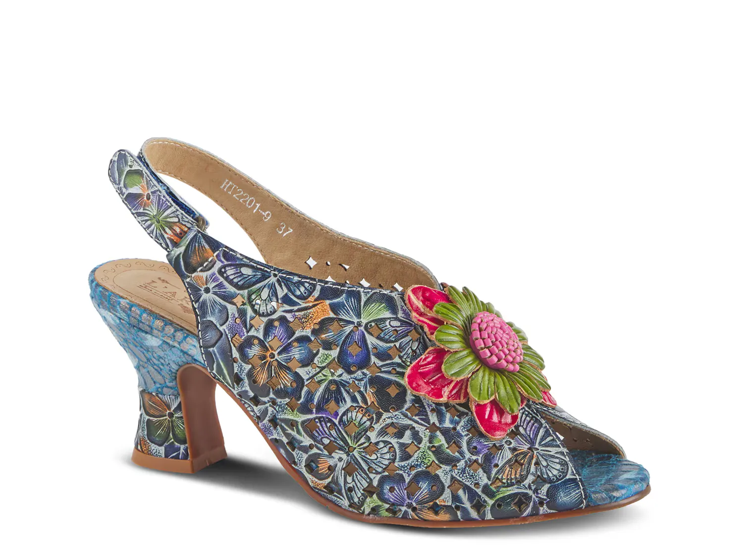 

Сандалии Cinique Sandal L'Artiste By Spring Step, темно-синий/мультиколор