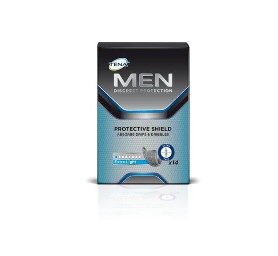 

Анатомические вставки, 14 шт. Tena, Men Extra Light