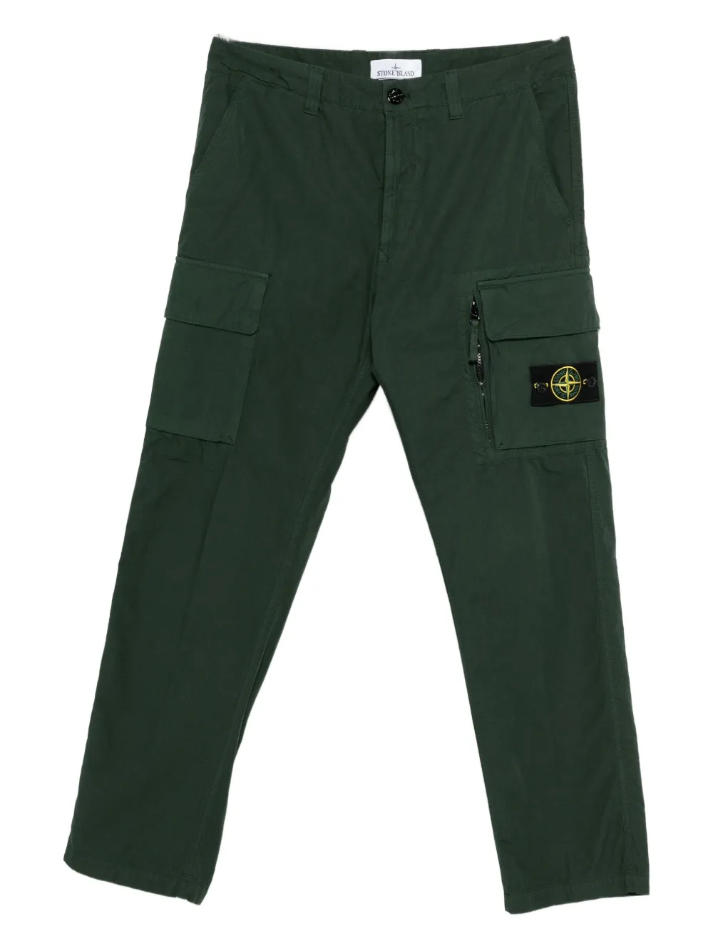 

Карго-брюки с нашивкой-логотипом Stone Island, зеленый