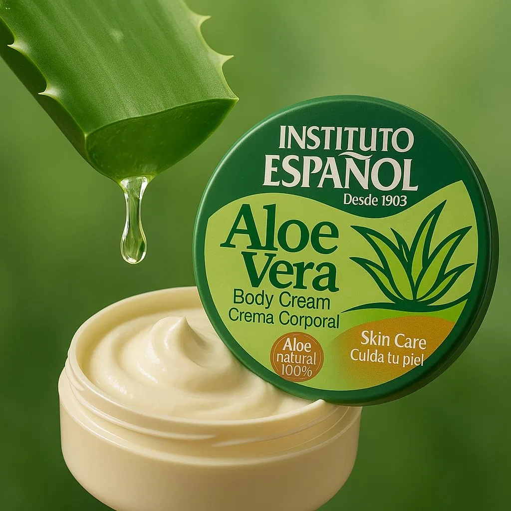 Увлажняющий крем для тела с алоэ вера от Aloe Vera Generisch