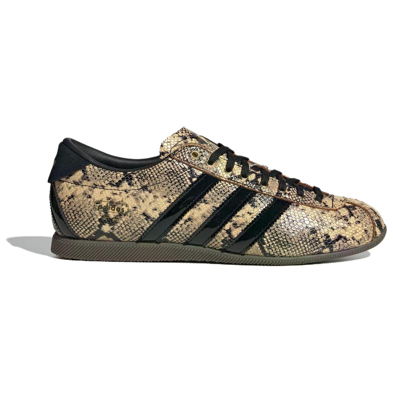 ANFU низкие повседневные кроссовки Unisex Adidas Originals, черный/resin желтый — фото 3