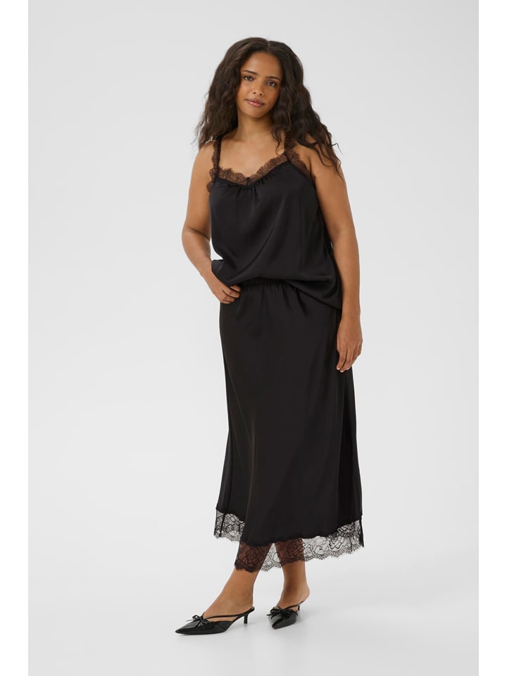 

KAFFE curve Черная блузка