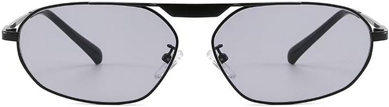 

Солнцезащитные очки Laureles в стиле ретро с нерегулярным многоугольным оправой «кошачий глаз» для женщин, модные, с металлическим каркасом, для мужчин, в стиле панк, солнцезащитные очки UV400, C3