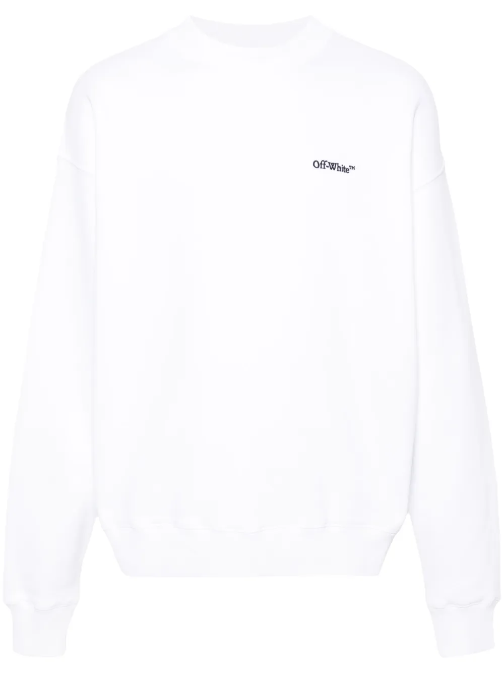 

Толстовка Cam Arrows из органического хлопка OFF-WHITE, белый