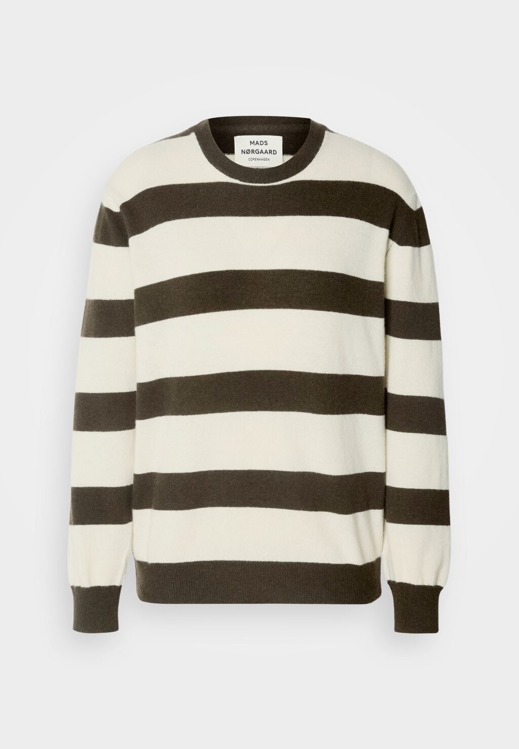 

Джемпер STRIPE KASEY SWEATER Mads Nørgaard, коричневый