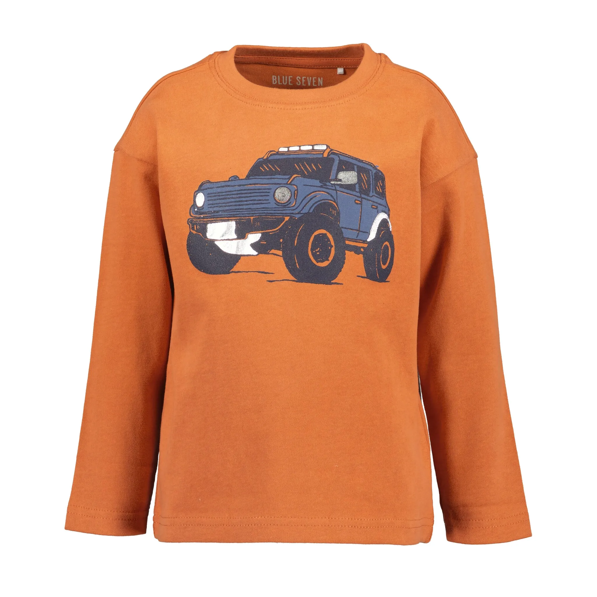 

Синяя рубашка Seven с длинными рукавами Blue Seven, цвет orange