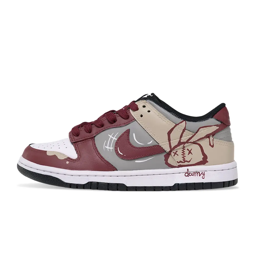 

Обувь для скейтбординга Dunk Kids для начальной школы Nike, цвет Burgundy