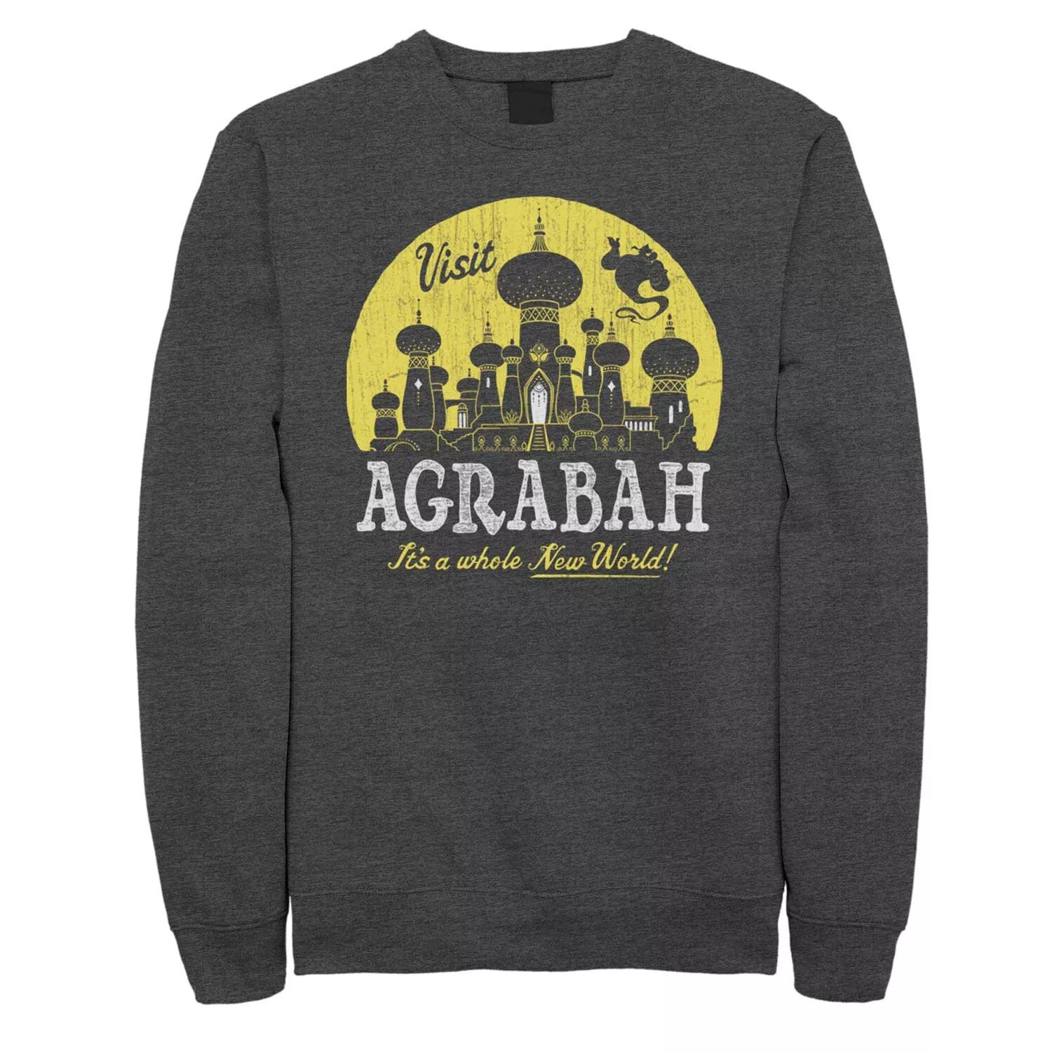 

Флисовый свитшот для юниоров Disney's Aladdin Visit Agrabah Licensed Character, Серый, Флисовый свитшот для юниоров Disney's Aladdin Visit Agrabah Licensed Character