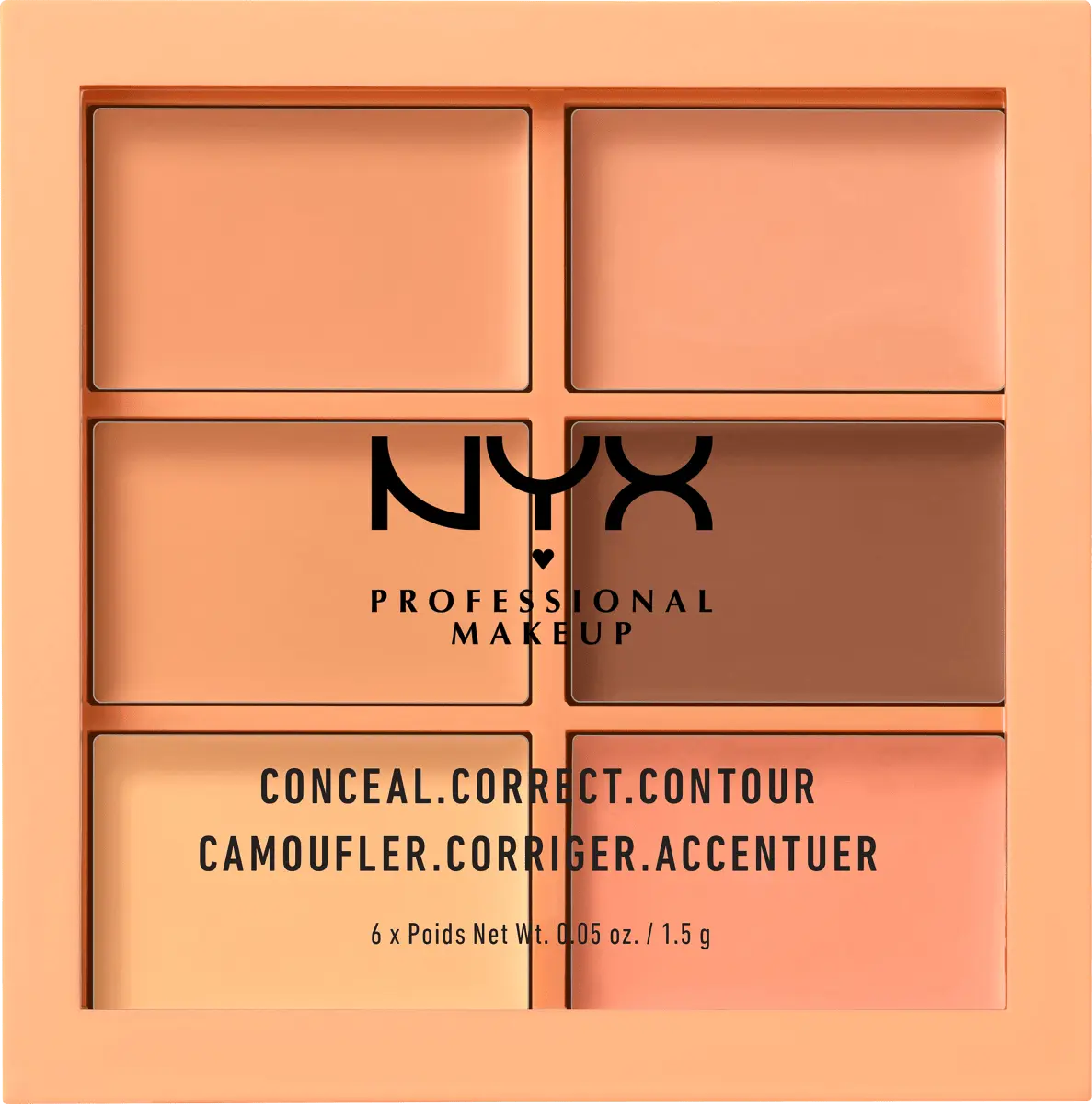 

Палетка консилеров Contour Light 01 9g NYX PROFESSIONAL MAKEUP