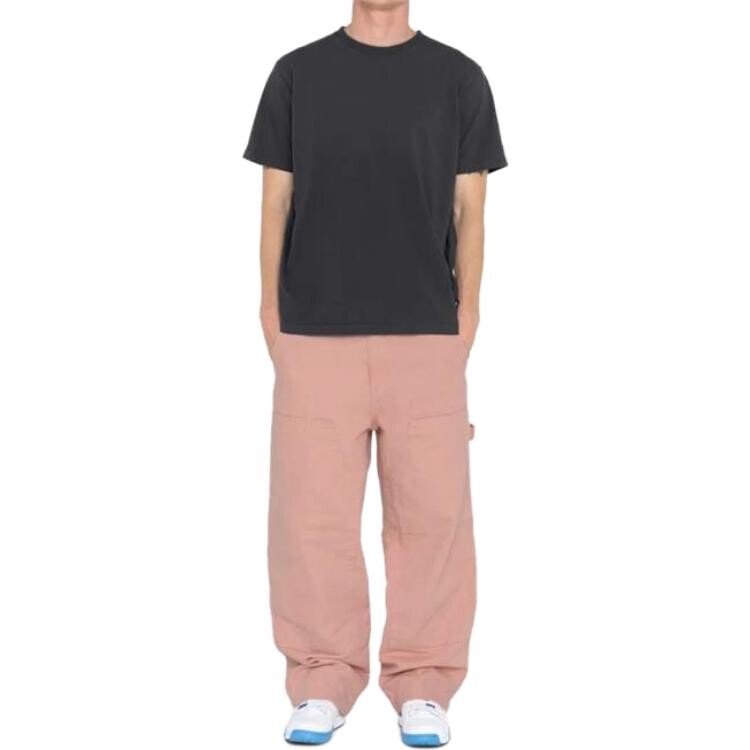 Повседневные брюки мужские розовые Stussy, розовый — фото 4