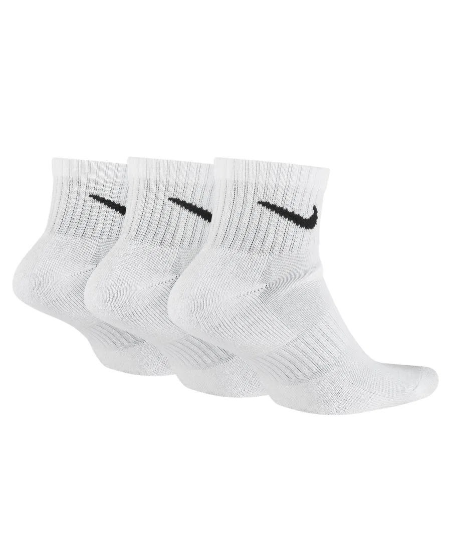 Мужские носки длиной до щиколотки (3 шт.) Nike, белый/черный — фото 2