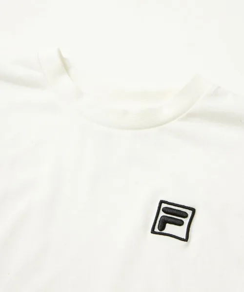Детская футболка FILA с логотипом белого цвета — фото 3