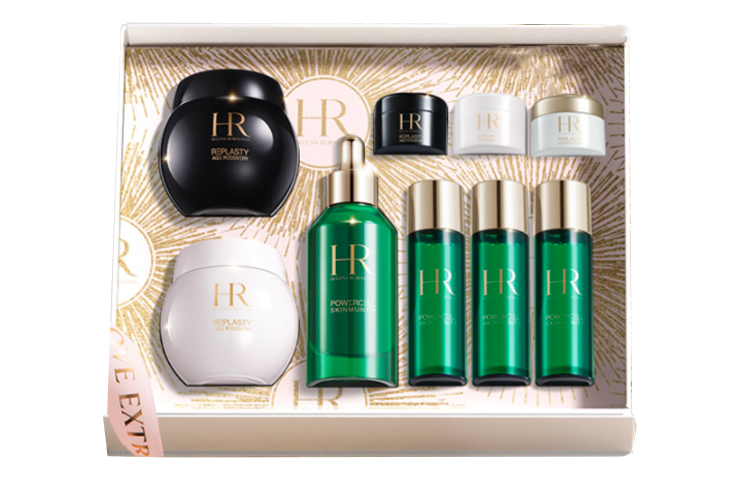 HELENA RUBINSTEIN Черный бандаж белый бандаж наборы для ухода за кожей стабилизирующий, подтягивающий, увлажняющий, восстанавливающий набор из 9 предметов — фото 2